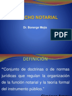 Derecho Notarial 03082013 Dr. Bonerge Mejia