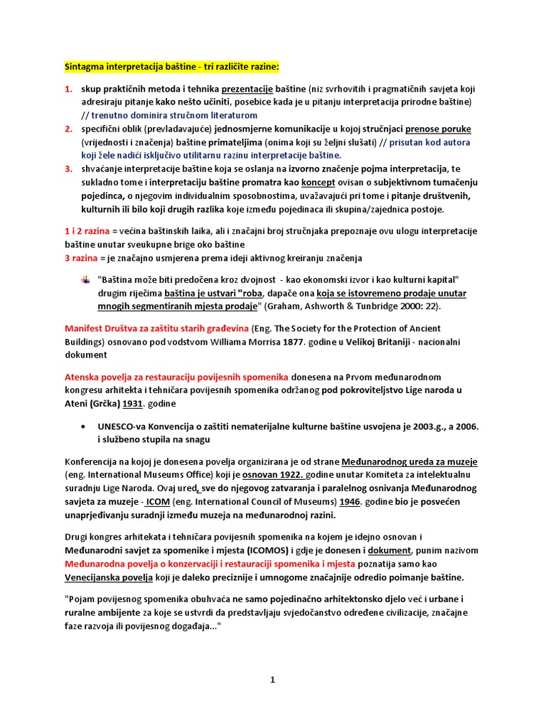 Interpretacija Skripta | PDF