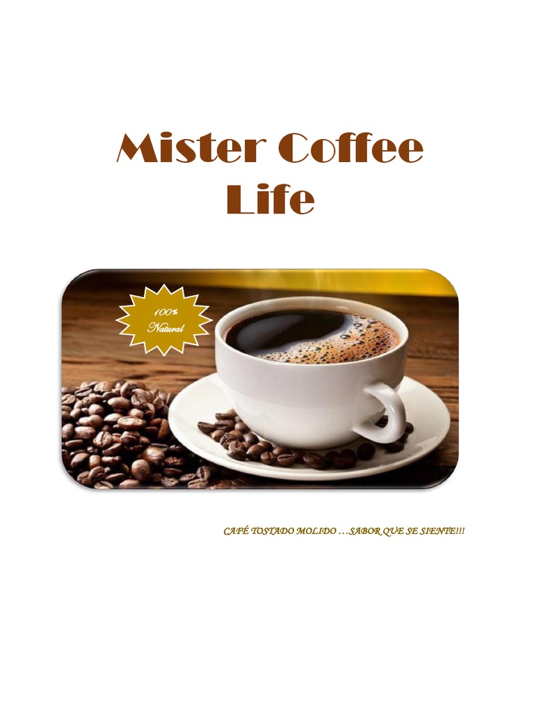 Company Mister Coffee Life PDF café Marketing