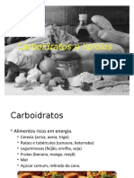 Carboidratos e Lipidios