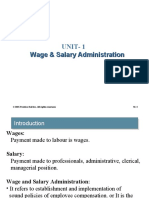 Unit 1 Wage and Salary