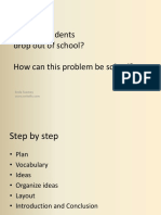 Why Do Students Drop Out of School? How Can This Problem Be Solved?