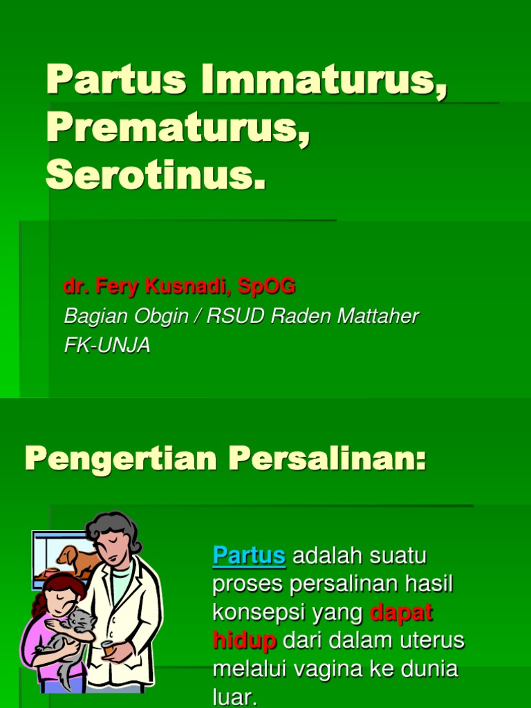 Understanding Partus Types and Risks | PDF | Childbirth | Preterm Birth