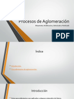 Procesos de Aglomeración 2