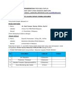 Berita Acara Serah Terima Dokumen 2019