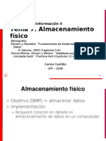 Almacenamiento Fisico