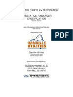 16 17 125 Schoolfield Substation Packager Specifications