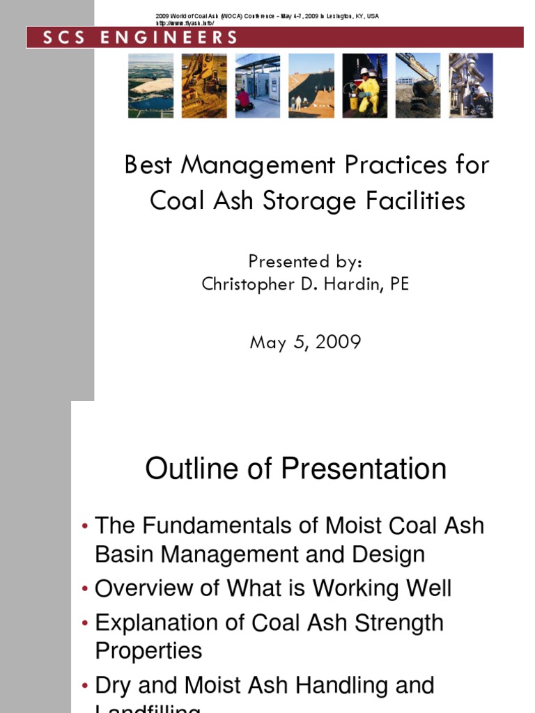 Best Practices for Coal Ash Management | PDF | Fly Ash | Geotechnical ...