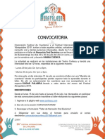 Convocatoria Taller de Narración Oral CORFESCU  2019