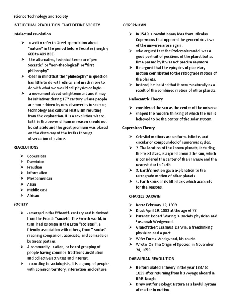 Science Technology and Society PDF | PDF | Heliocentrism