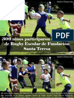 Andrés Chumaceiro - 300 Niños Participaron en Torneo de Rugby Escolar de Fundación Santa Teresa