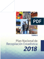 Plan Nacional Recopilación Estadística 2018