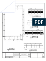 Compound fence design elevations and plans