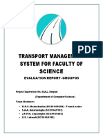 Transport Management System For Faculty