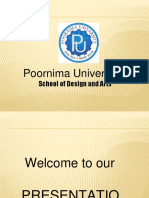 Poornima University: School of Design and Arts