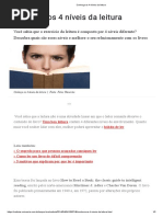 Conheça Os 4 Níveis Da Leitura