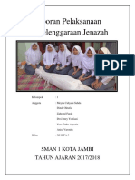 Laporan Pelaksanaan Penyelenggaraan Jenazah