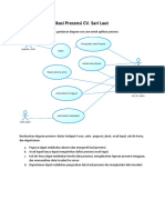 Use Case Aplikasi Presensi