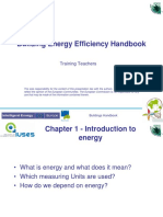 Building Energy Efficiency Handbook: Training Teachers