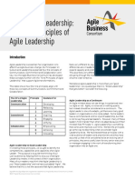 Agile Leadership Principles 1-9