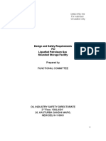 Design and Safety Requirements For Liquefied Petroleum Gas Mounded Storage Facility
