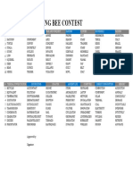 Spelling Bee 300 Vocabularies