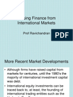 Raising Finance From Internation Market