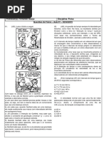 Questões de Física