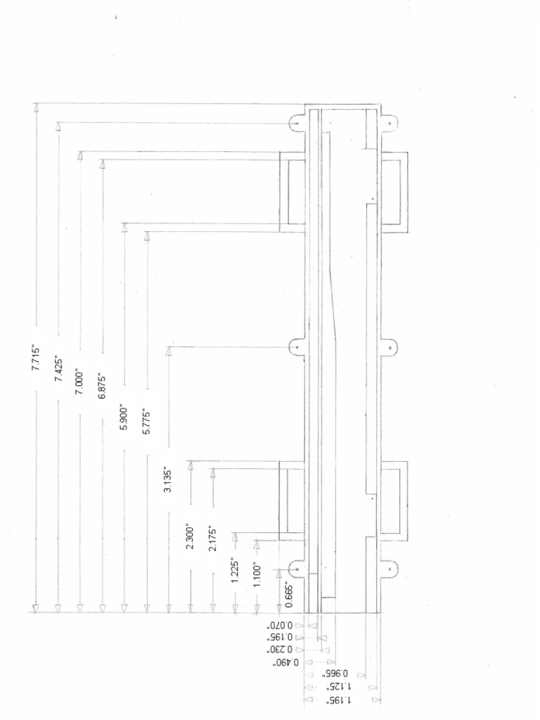 Paper Dual Extended Hidden Blade Blueprints PDF Printing