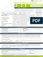Di Gi Tal Si Gnature Certi Fi Cate Subscri Pti On Form