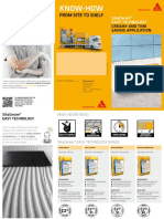 From Site To Shelf: Sikaceram® Easy Technology