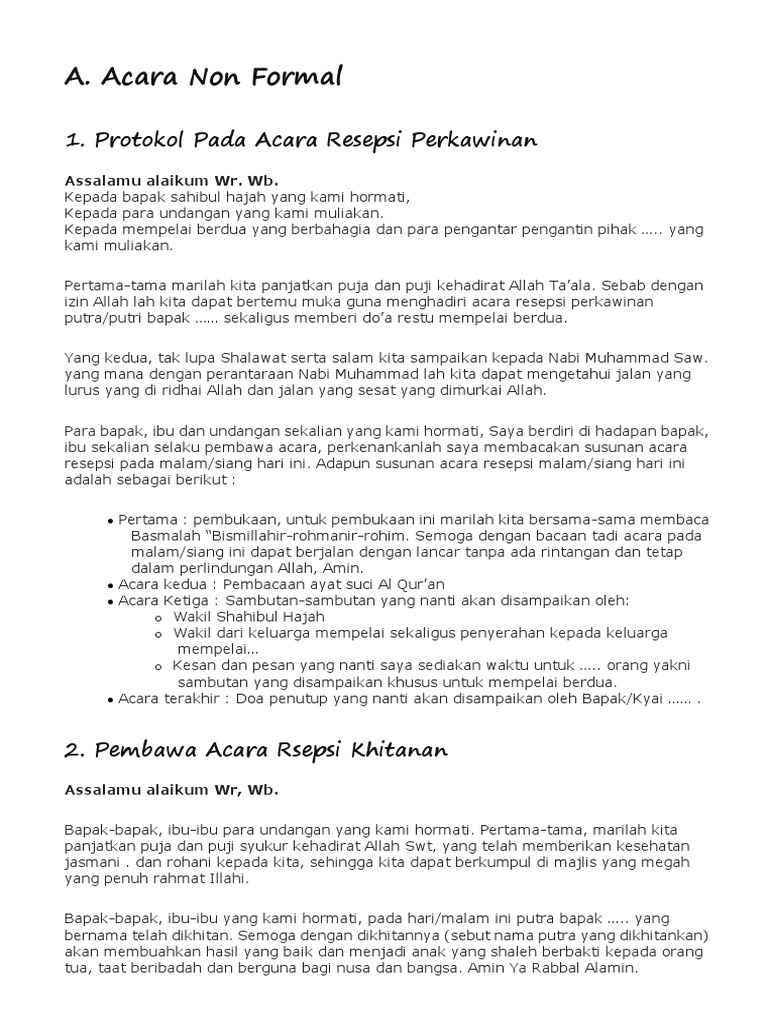 Kumpulan Pembawa Acara Pengajian Nuzulul Quran Kumpulan Contoh Teks Mc