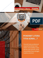 Proposal Penerbitan Litera - TEMPA