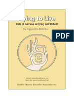 972. Dying to Live- The Role of Kamma in Dying & Rebirth