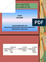 Infeksi Bakteri Muskuloskeletal: Oleh M.Sabir