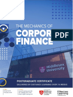 Distance Learning Corporate Finance