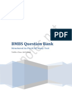 BMBS Question Bank Updated Till Spring 2016