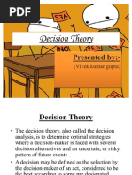 Decision Theory