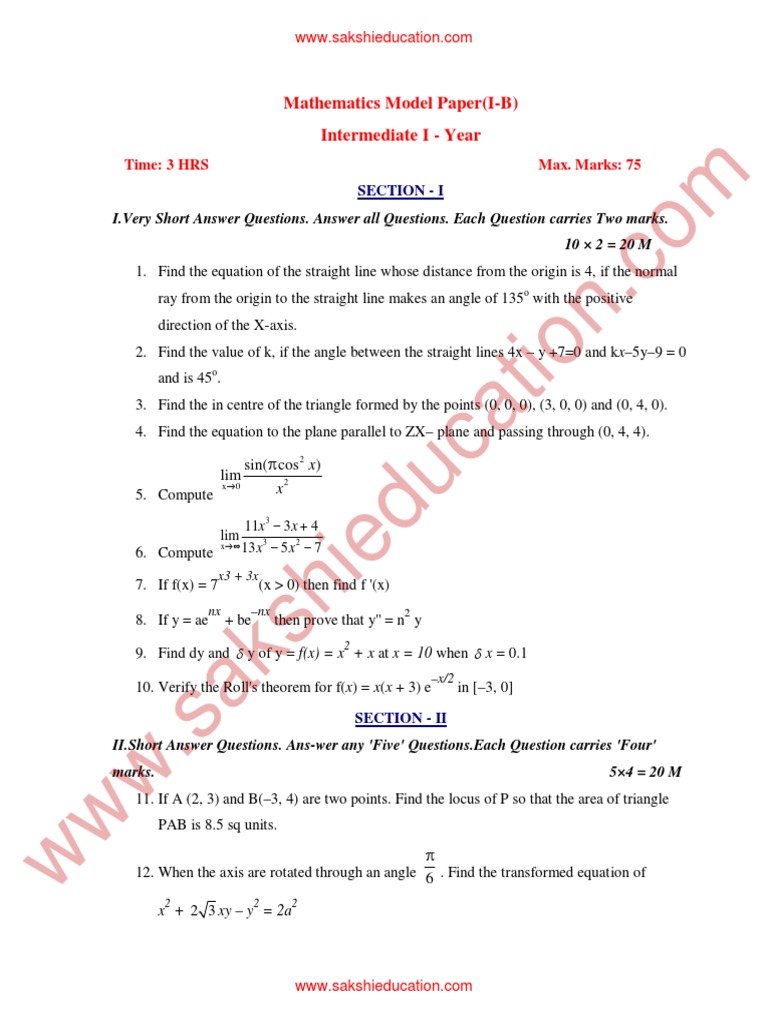 Ib Maths PDF | PDF | Space | Elementary Mathematics