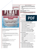 Pamantasan NG Lungsod NG Maynila - Freshmen Admission PDF