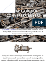 How To Find A Trustworthy Scrap Catalytic Converter Buyer