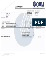 Examination Result:: JANUARY 2019