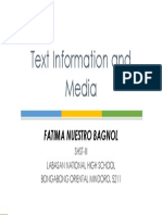 Text Information