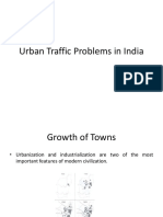 Urban Traffic Problems in India
