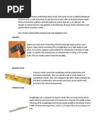 Materials and Tools Used For Carpentry | PDF | Home & Garden