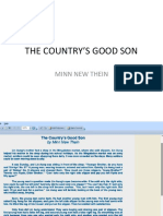 The Country's Good Son