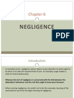 Chapter 6 - Negligence