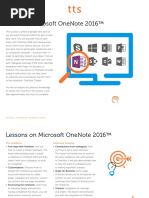 Tutorial: Microsoft Onenote 2016™