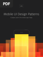 Uxpin Mobile Ui Design Patterns 2014 PDF