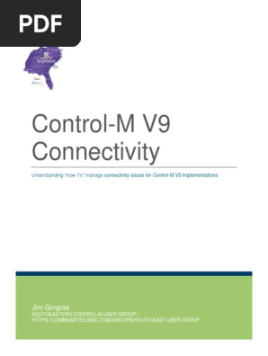 Bmc Control M V9 Connectivity Pdf Port Computer Networking Internet Protocol Suite